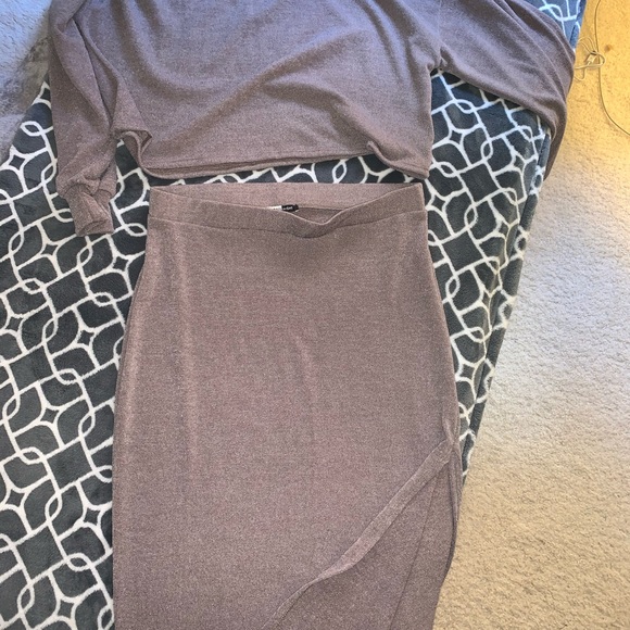 Fashion Nova 2 pc set in color mocha size XL - Picture 4 of 5